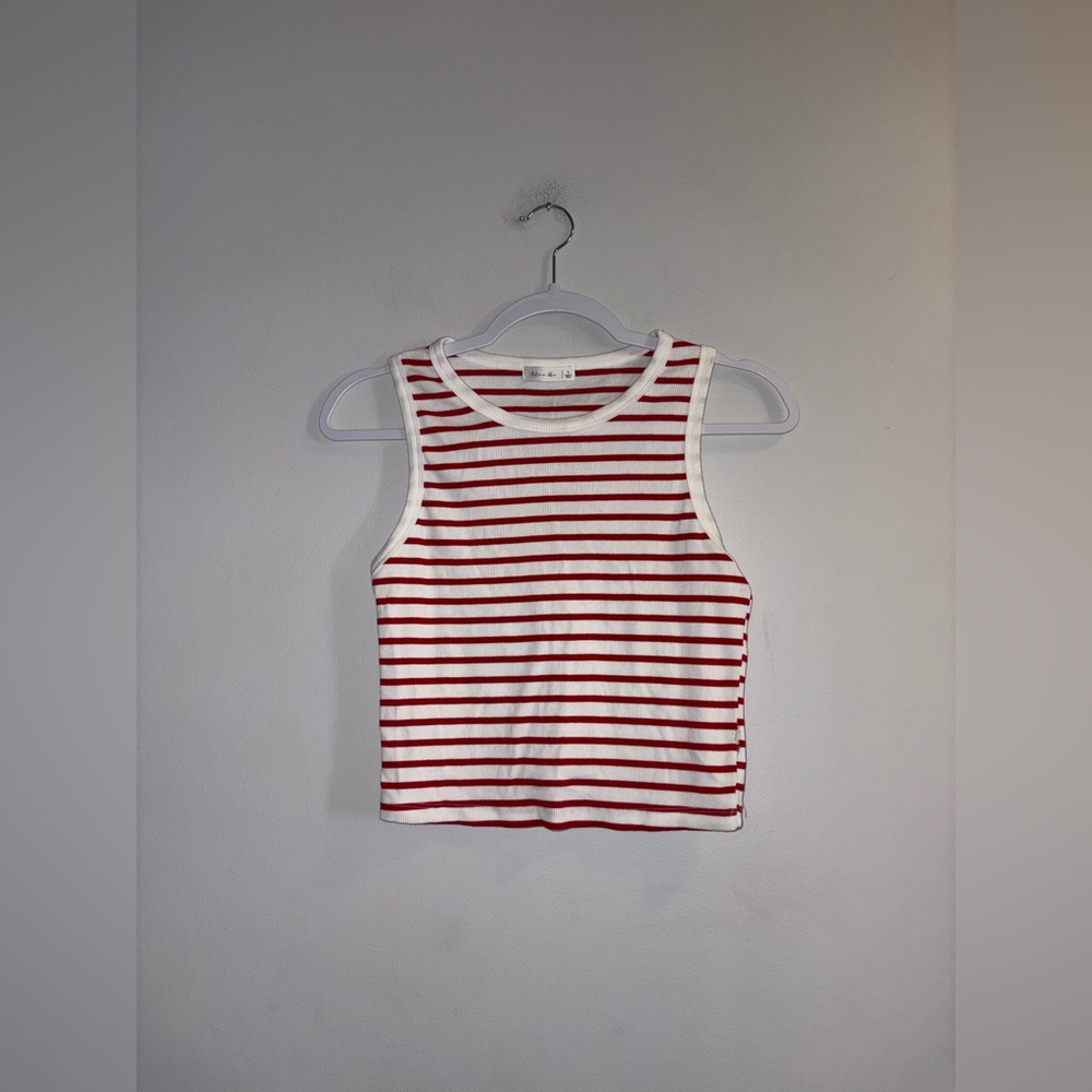 Active USA | Red Striped TankTop